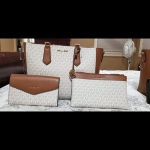 Michael kors 3-1 tote in vanilla